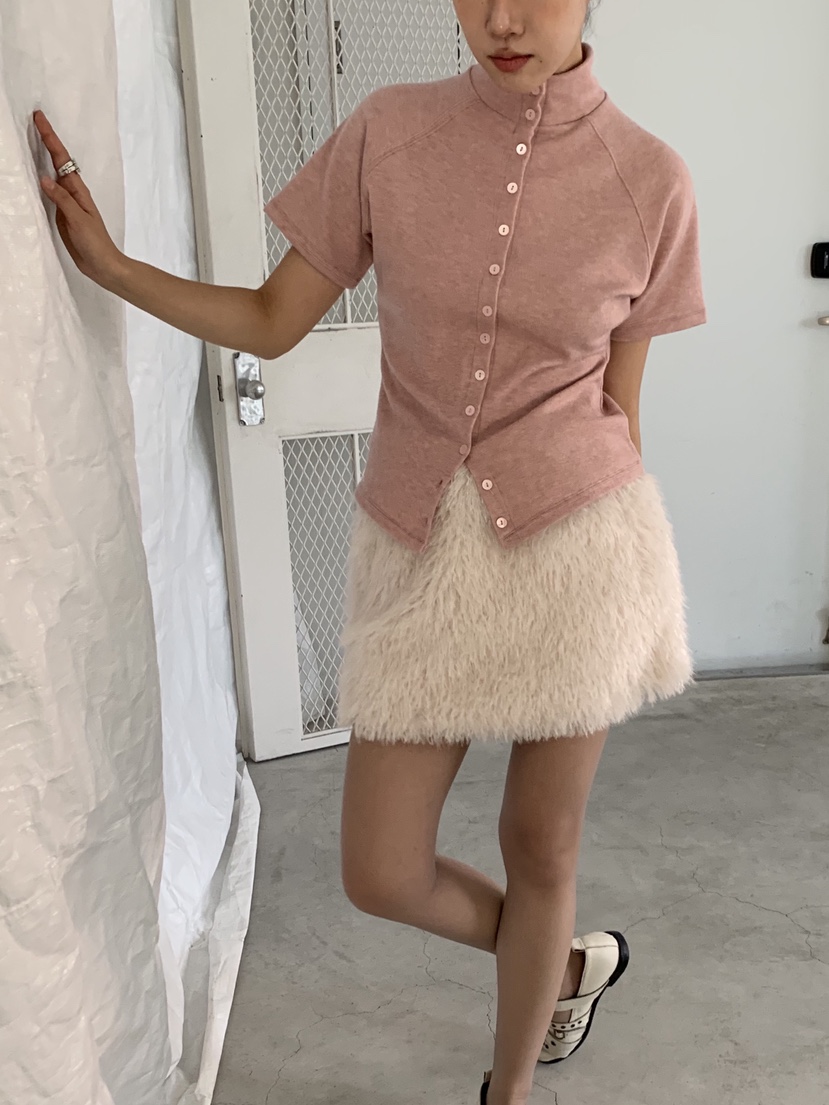 SUNDER MARKET東大門㊣代購女士新款熱賣推薦真品職業T恤紐扣SUNDER MARKETT恤