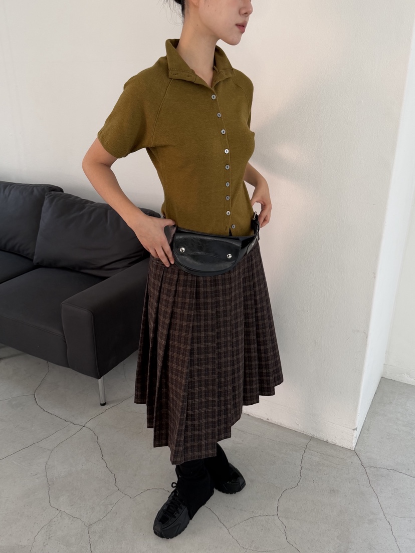 SUNDER MARKET東大門㊣代購女士新款熱賣推薦真品職業T恤紐扣SUNDER MARKETT恤