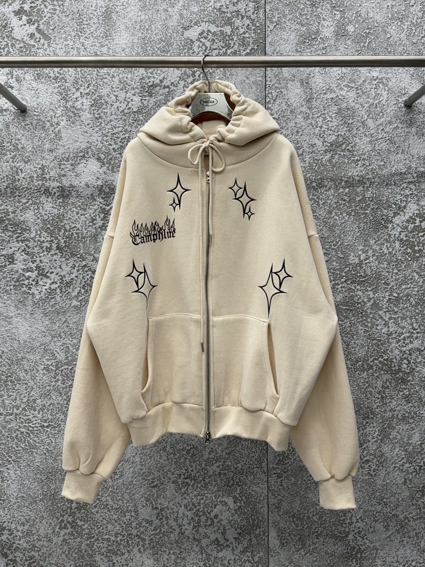 BADCALM韓國代購㊣女裝新品25秋冬熱賣休閑真品推薦夾克連帽衫BADCALM夾克圖色1