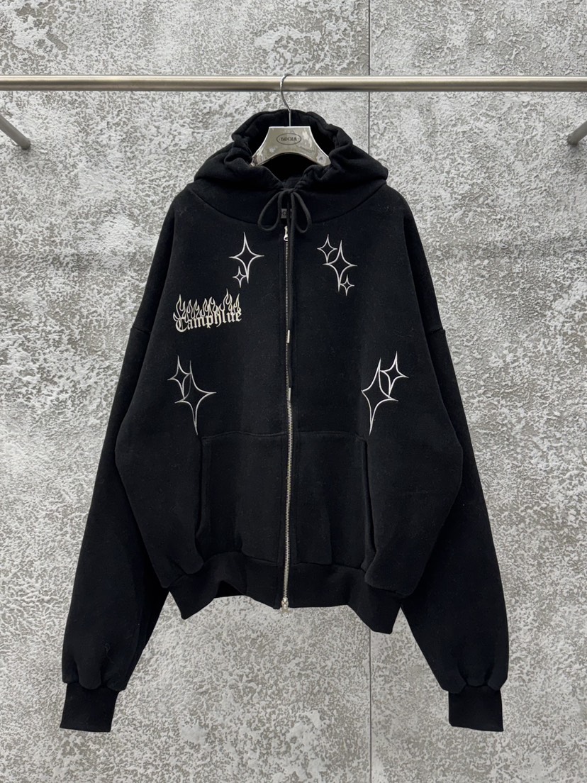 BADCALM韓國代購㊣女裝新品25秋冬熱賣休閑真品推薦夾克連帽衫BADCALM夾克圖色3