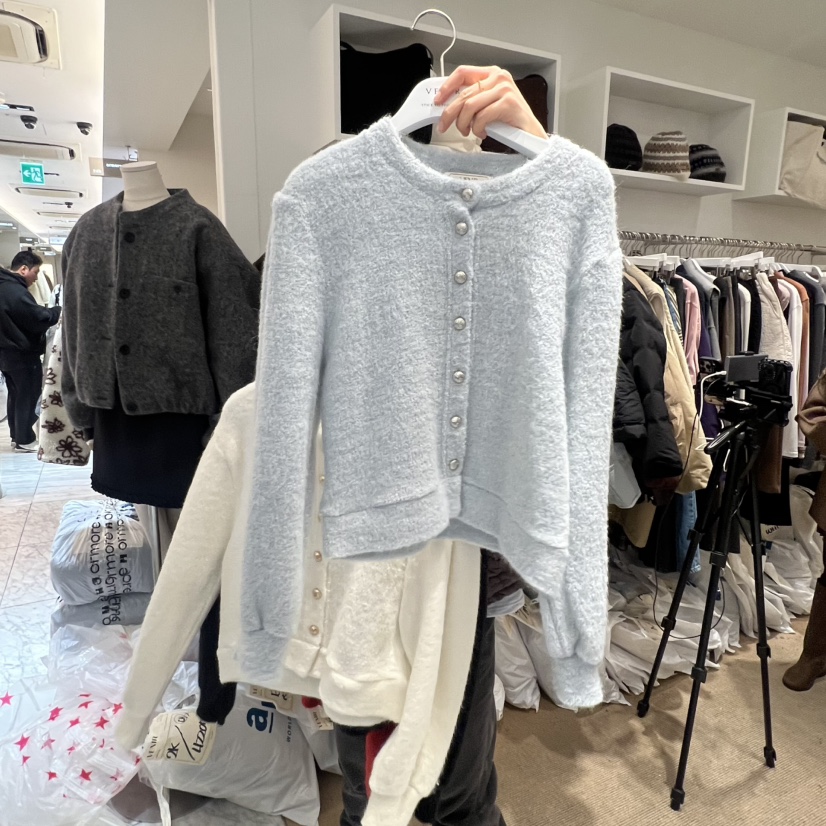 VENIR-a韓國直郵㊣女裝新品真品時尚25秋冬休閑人氣針織衫VENIR-a針織衫圖色4