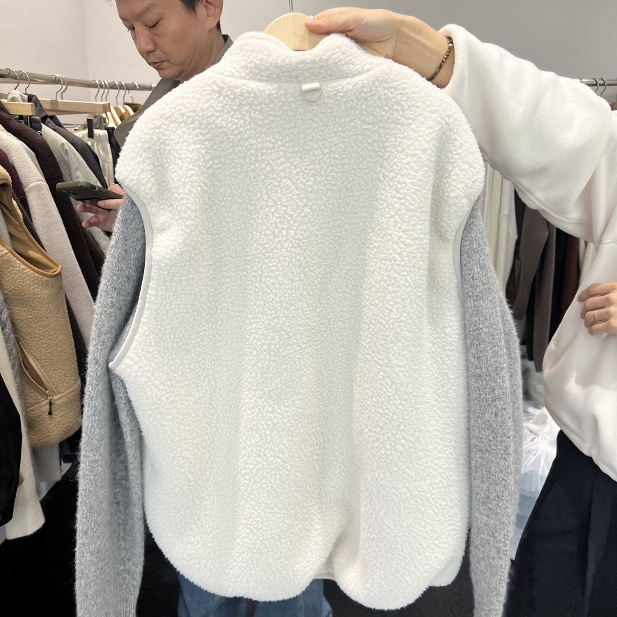 TAFFETA東大門㊣實拍女裝新款人氣時尚休閑馬甲不含內搭抓絨TAFFETA馬甲