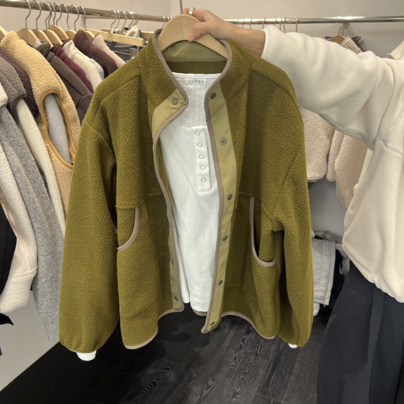 TAFFETA東大門㊣實拍女士新款休閑真品時尚職業25秋冬推薦夾克TAFFETA夾克圖色1