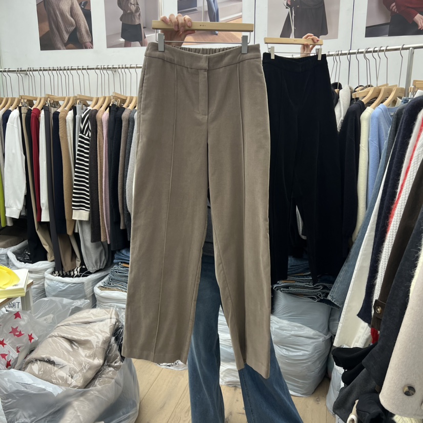 MOI-A東大門㊣直郵女裝新款休閑25秋冬推薦時尚真品休閑褲MOI-A休閑褲圖色2