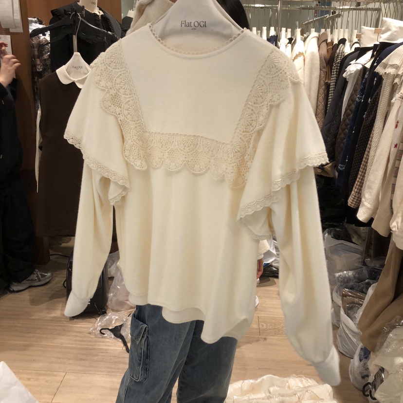 OGI韓國代購㊣女士新品時尚人氣推薦職業真品25秋冬休閑衛衣FLat OGI衛衣圖色2