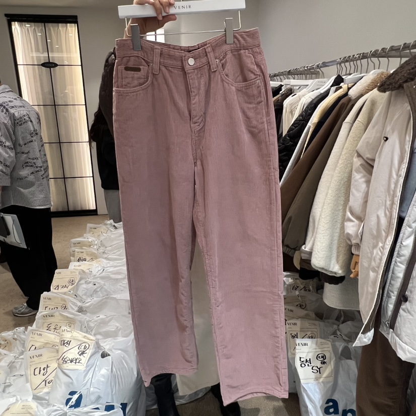 VENIR-a韓國直郵㊣女裝新品真品25秋冬休閑人氣職業休閑褲VENIR-a休閑褲圖色1