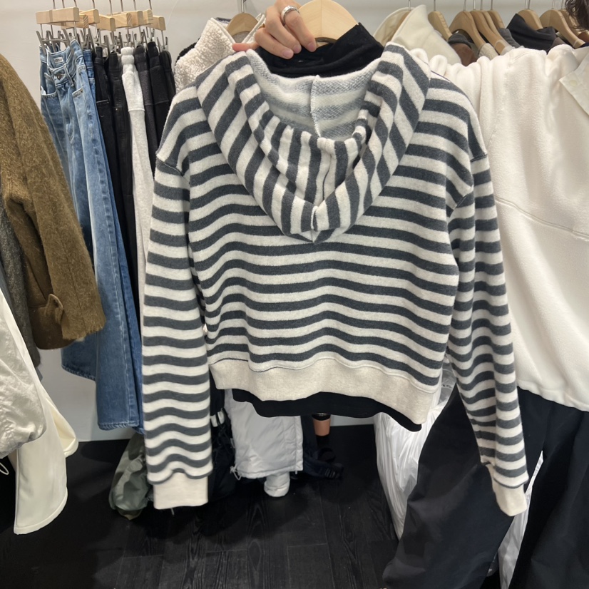 TAFFETA東大門㊣實拍女裝新品推薦人氣休閑衛衣不含內搭拉鏈TAFFETA衛衣