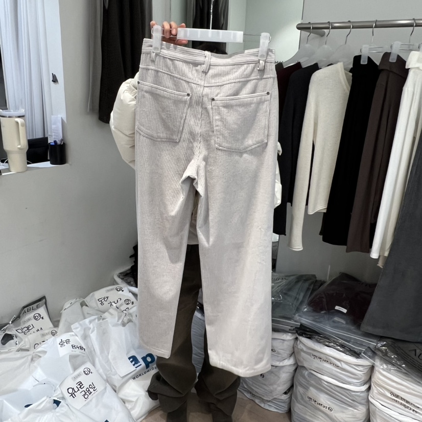 AUBE東大門㊣直郵女裝新款25秋冬休閑熱賣職業推薦人氣休閑褲AUBE休閑褲