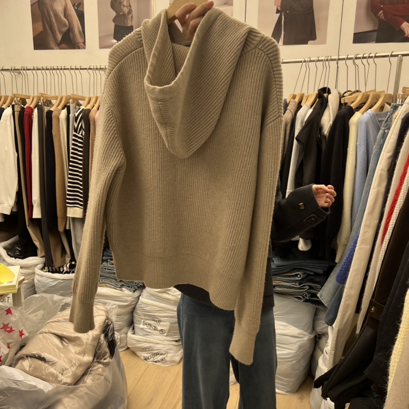 MOI-A東大門㊣直郵女士新品休閑熱賣25秋冬人氣時尚針織衫MOI-A針織衫