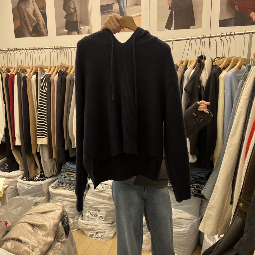 MOI-A東大門㊣直郵女士新品休閑熱賣25秋冬人氣時尚針織衫MOI-A針織衫圖色2