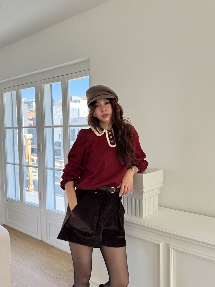 MOSMOS東大門㊣代購女裝新品真品推薦25秋冬人氣休閑針織衫MOSMOS針織衫