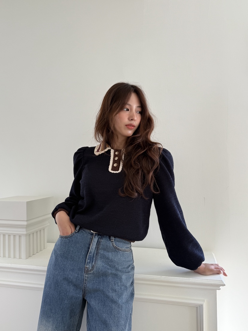 MOSMOS東大門㊣代購女裝新品真品推薦25秋冬人氣休閑針織衫MOSMOS針織衫