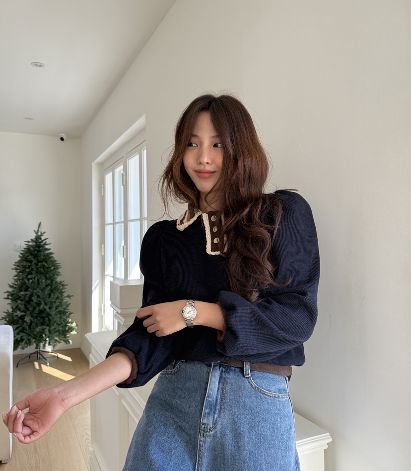 MOSMOS東大門㊣代購女裝新品真品推薦25秋冬人氣休閑針織衫MOSMOS針織衫