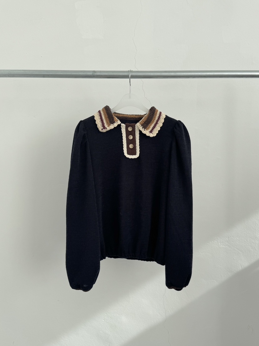 MOSMOS東大門㊣代購女裝新品真品推薦25秋冬人氣休閑針織衫MOSMOS針織衫圖色2