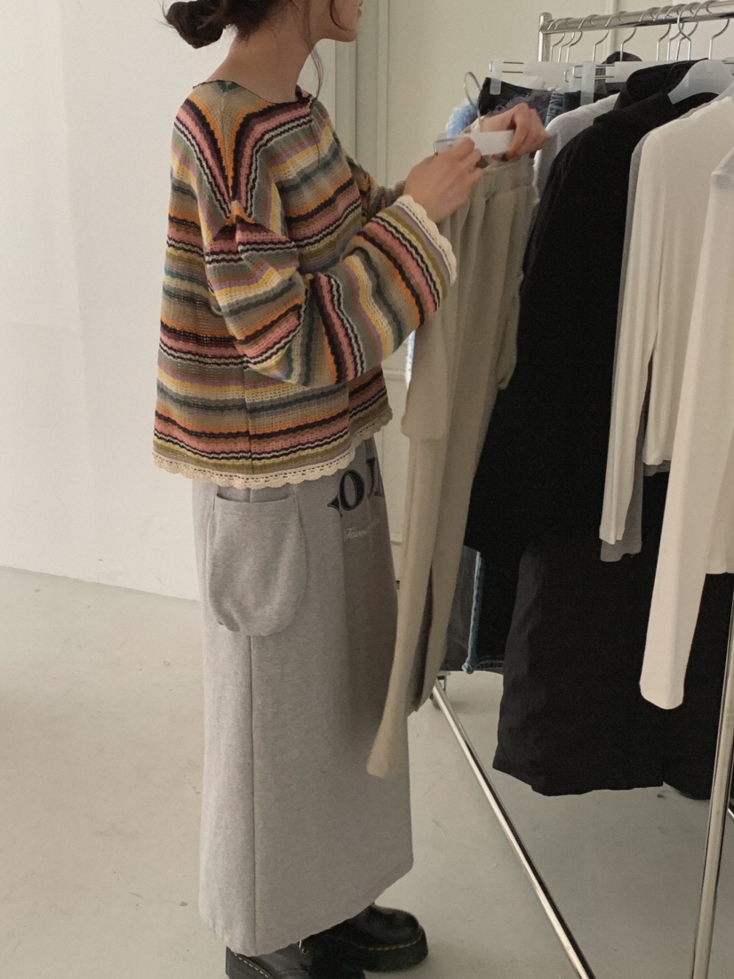 MOSMOS韓國直郵㊣女裝新品時尚休閑熱賣推薦25秋冬人氣針織衫MOSMOS針織衫