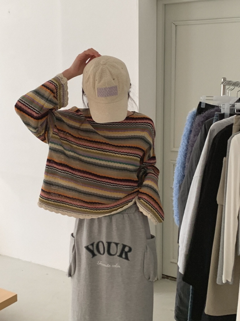 MOSMOS韓國直郵㊣女裝新品時尚休閑熱賣推薦25秋冬人氣針織衫MOSMOS針織衫