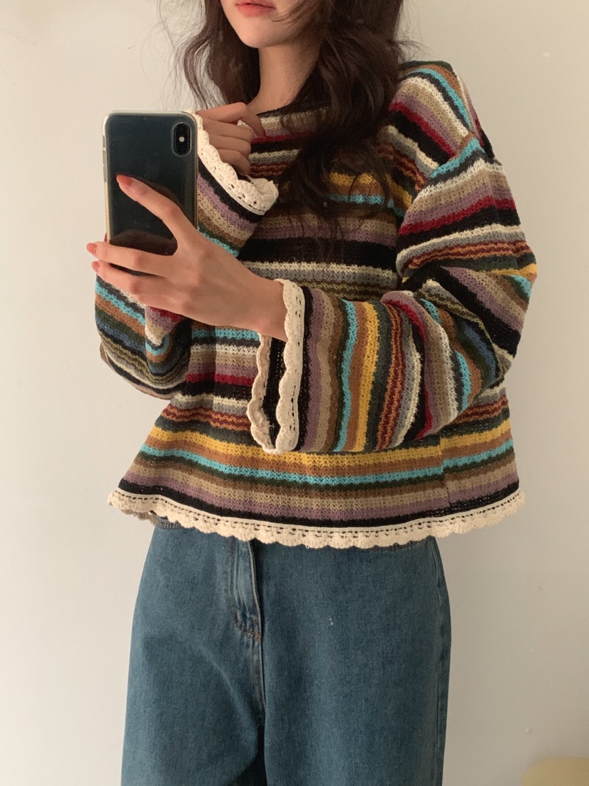 MOSMOS韓國直郵㊣女裝新品時尚休閑熱賣推薦25秋冬人氣針織衫MOSMOS針織衫