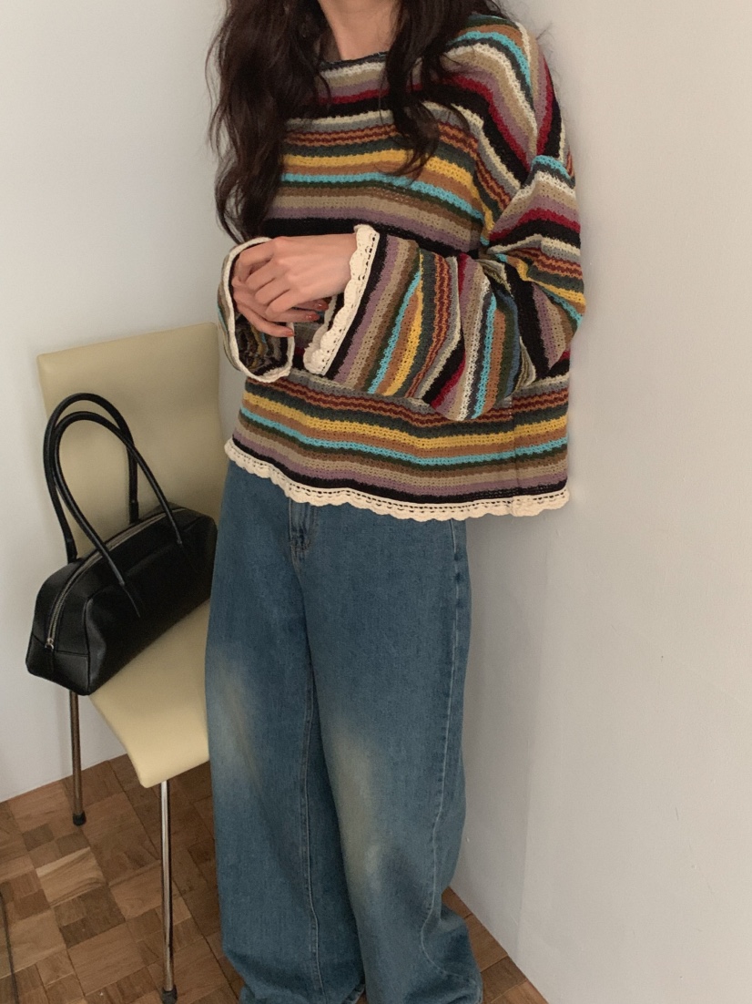 MOSMOS韓國直郵㊣女裝新品時尚休閑熱賣推薦25秋冬人氣針織衫MOSMOS針織衫