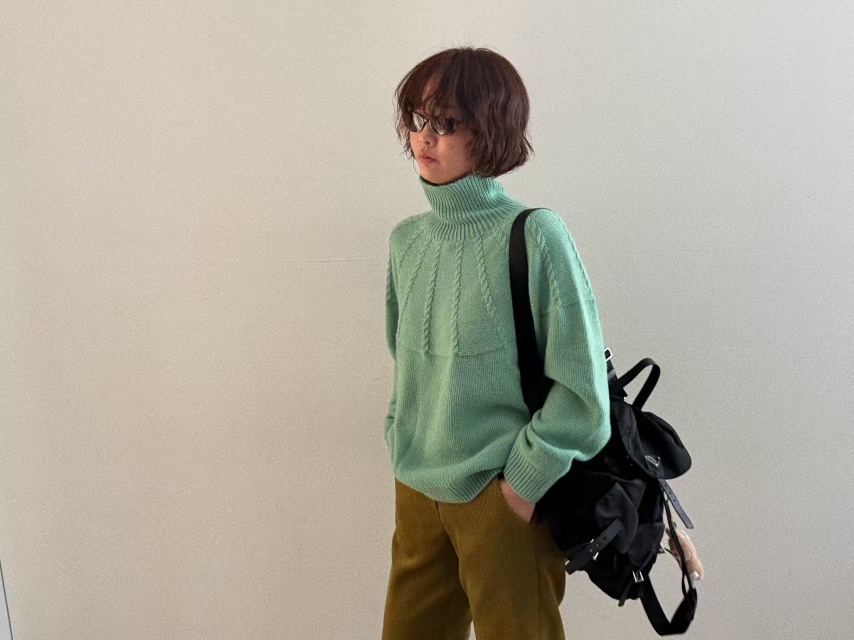 OLI SEOUL東大門㊣實拍女士新款時尚推薦熱賣休閑針織衫鏤空OLI SEOUL針織衫