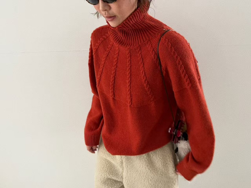 OLI SEOUL東大門㊣實拍女士新款時尚推薦熱賣休閑針織衫鏤空OLI SEOUL針織衫