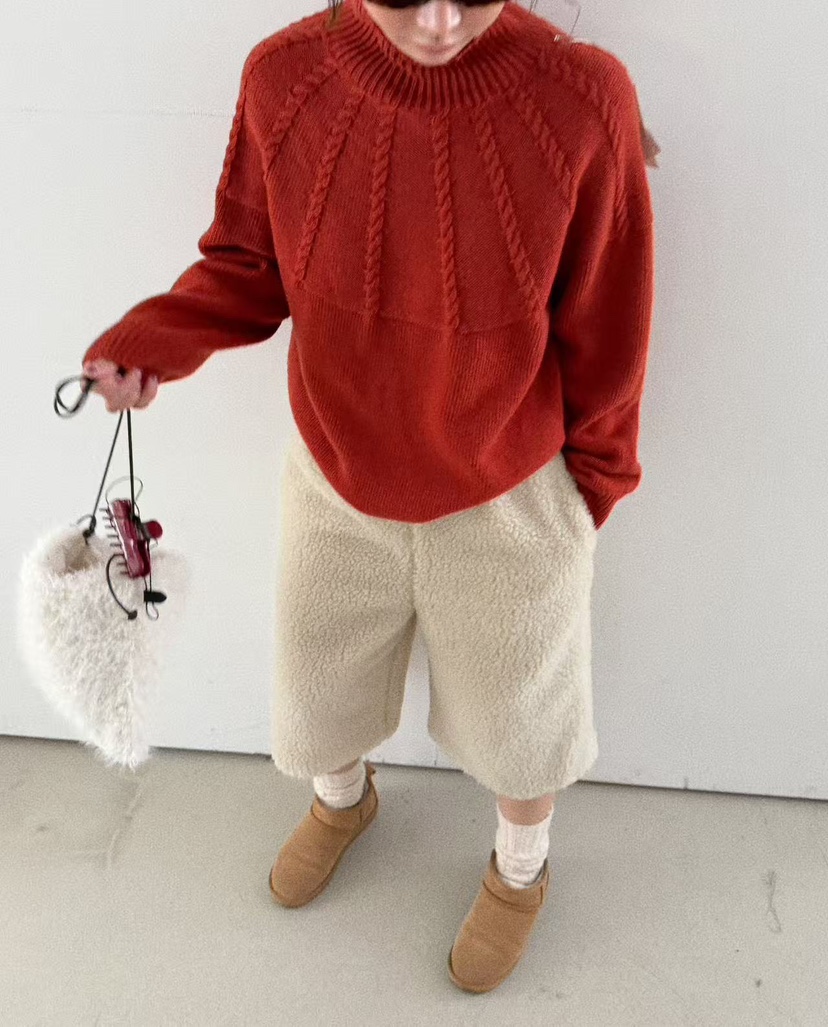 OLI SEOUL東大門㊣實拍女士新款時尚推薦熱賣休閑針織衫鏤空OLI SEOUL針織衫