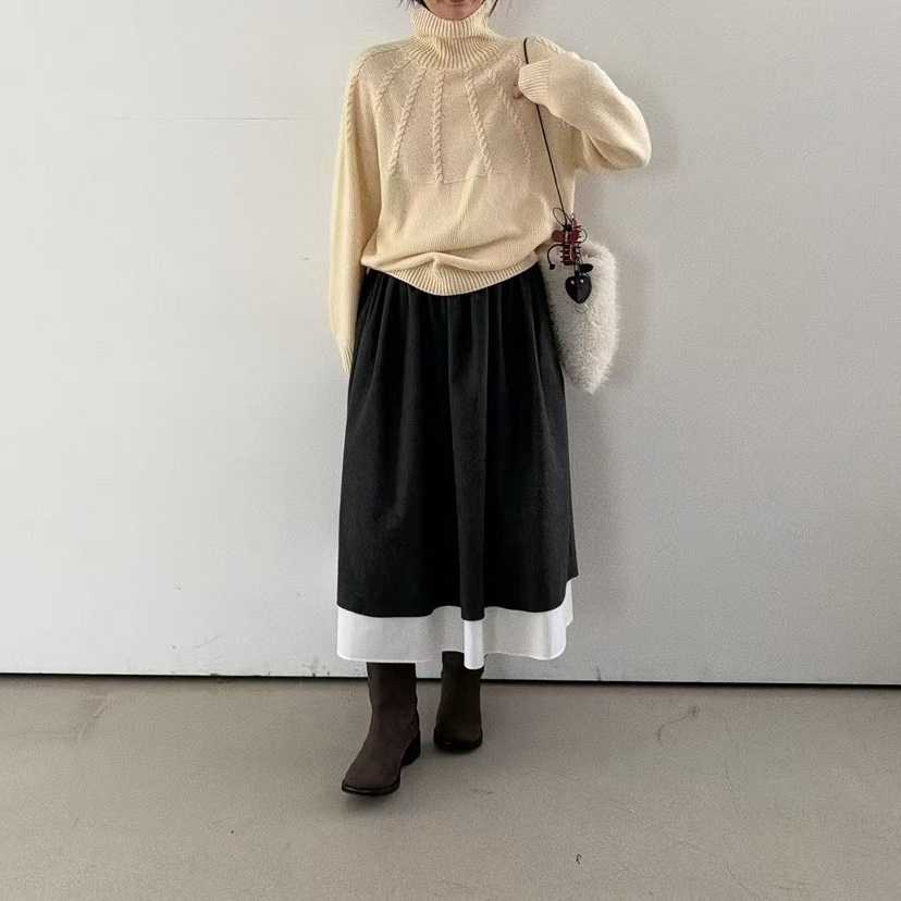 OLI SEOUL東大門㊣實拍女士新款時尚推薦熱賣休閑針織衫鏤空OLI SEOUL針織衫