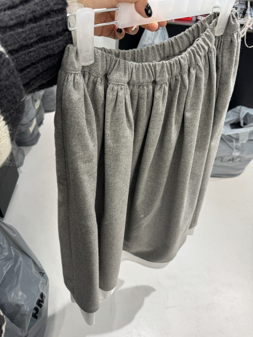 OLI SEOUL東大門㊣直郵女裝新品時尚人氣半身裙中短裙羊毛OLI SEOUL半身裙/中短裙