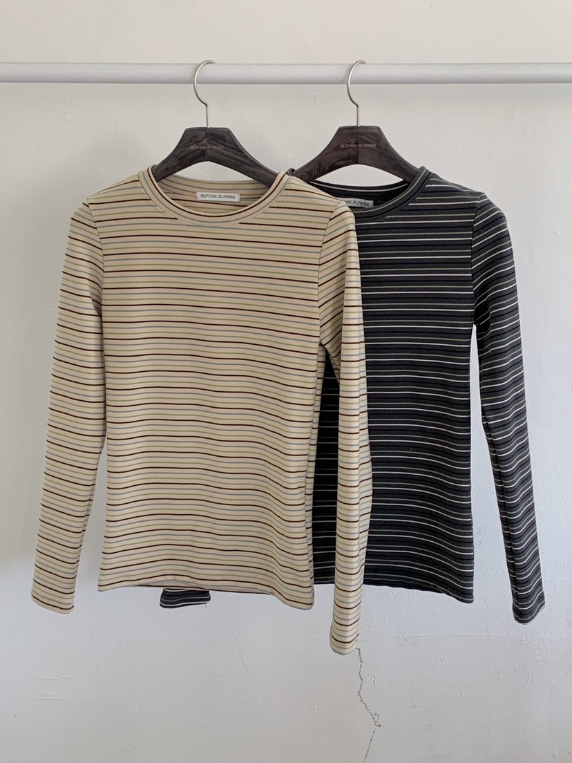 BEFORE SUNRISE東大門㊣代購女士新款熱賣真品時尚長袖T恤BEFORE SUNRISE長袖T恤