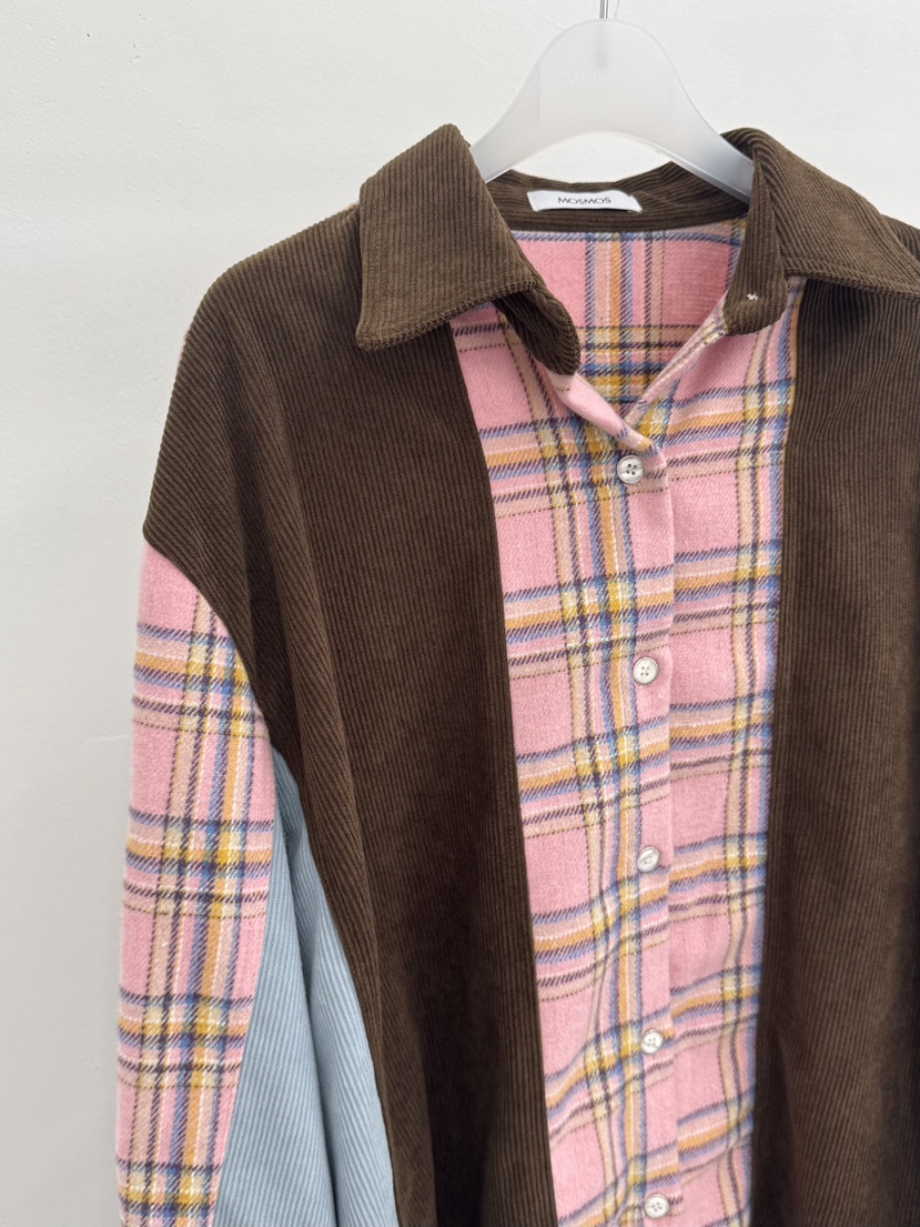 MOSMOS東大門㊣代購女裝新款休閑時尚人氣真品職業襯衫蕾絲衫MOSMOS襯衫/蕾絲衫