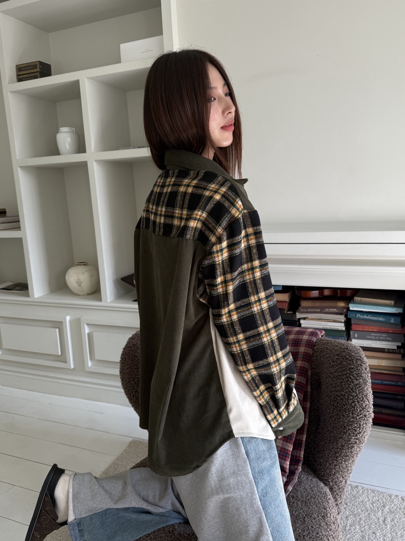 MOSMOS東大門㊣代購女裝新款休閑時尚人氣真品職業襯衫蕾絲衫MOSMOS襯衫/蕾絲衫