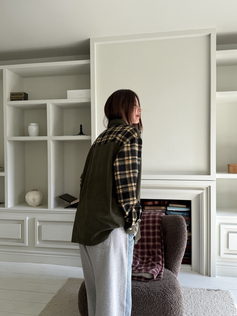 MOSMOS東大門㊣代購女裝新款休閑時尚人氣真品職業襯衫蕾絲衫MOSMOS襯衫/蕾絲衫