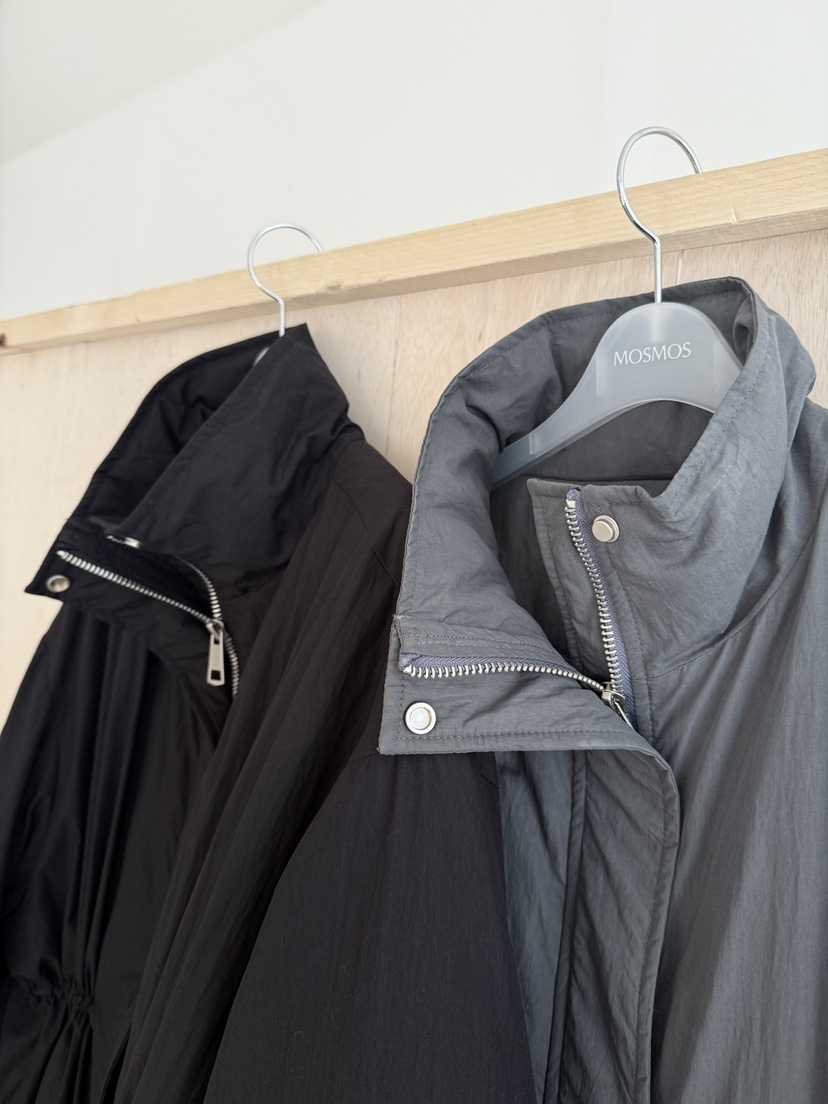 MOSMOS韓國直郵㊣女裝新品職業熱賣人氣時尚推薦長款羽絨服MOSMOS長款羽絨服