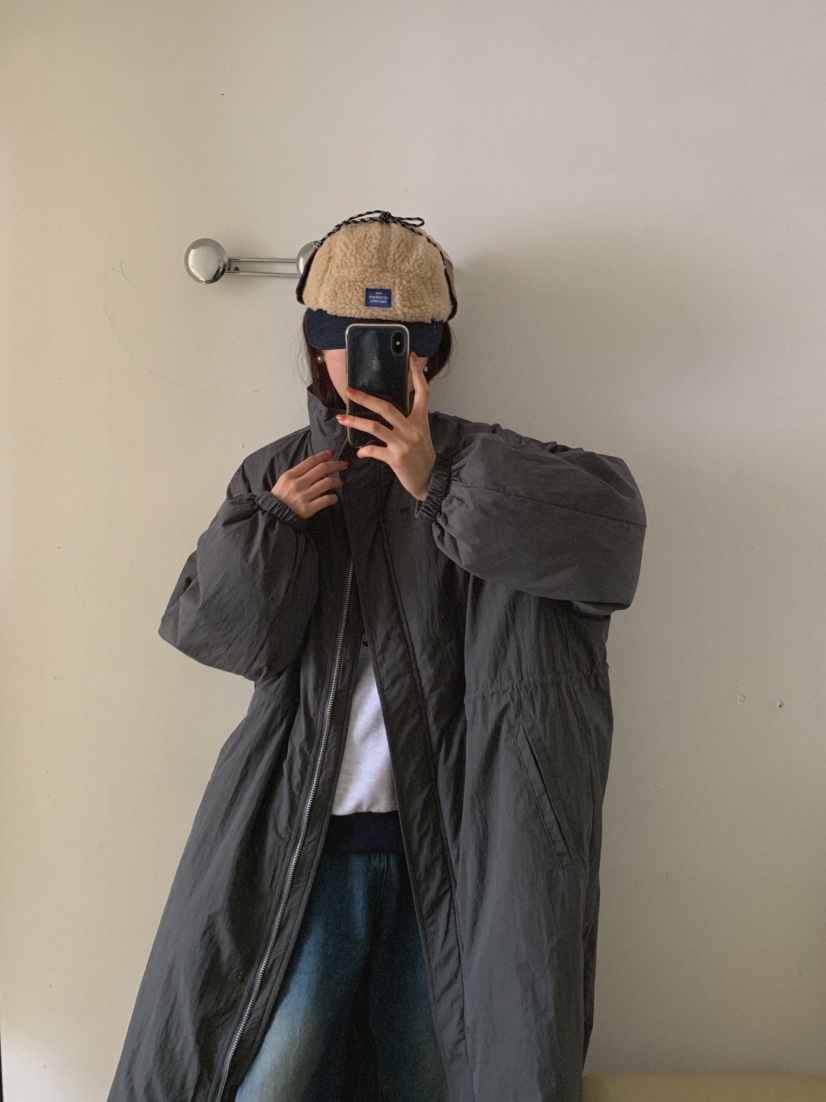 MOSMOS韓國直郵㊣女裝新品職業熱賣人氣時尚推薦長款羽絨服MOSMOS長款羽絨服