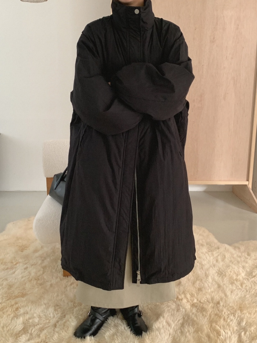 MOSMOS韓國直郵㊣女裝新品職業熱賣人氣時尚推薦長款羽絨服MOSMOS長款羽絨服