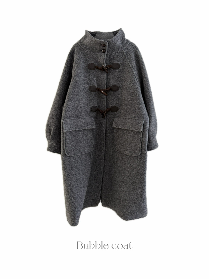 OLI SEOUL韓國代購㊣女士新款時尚推薦25秋冬熱賣中長款大衣OLI SEOUL中長款大衣圖色2