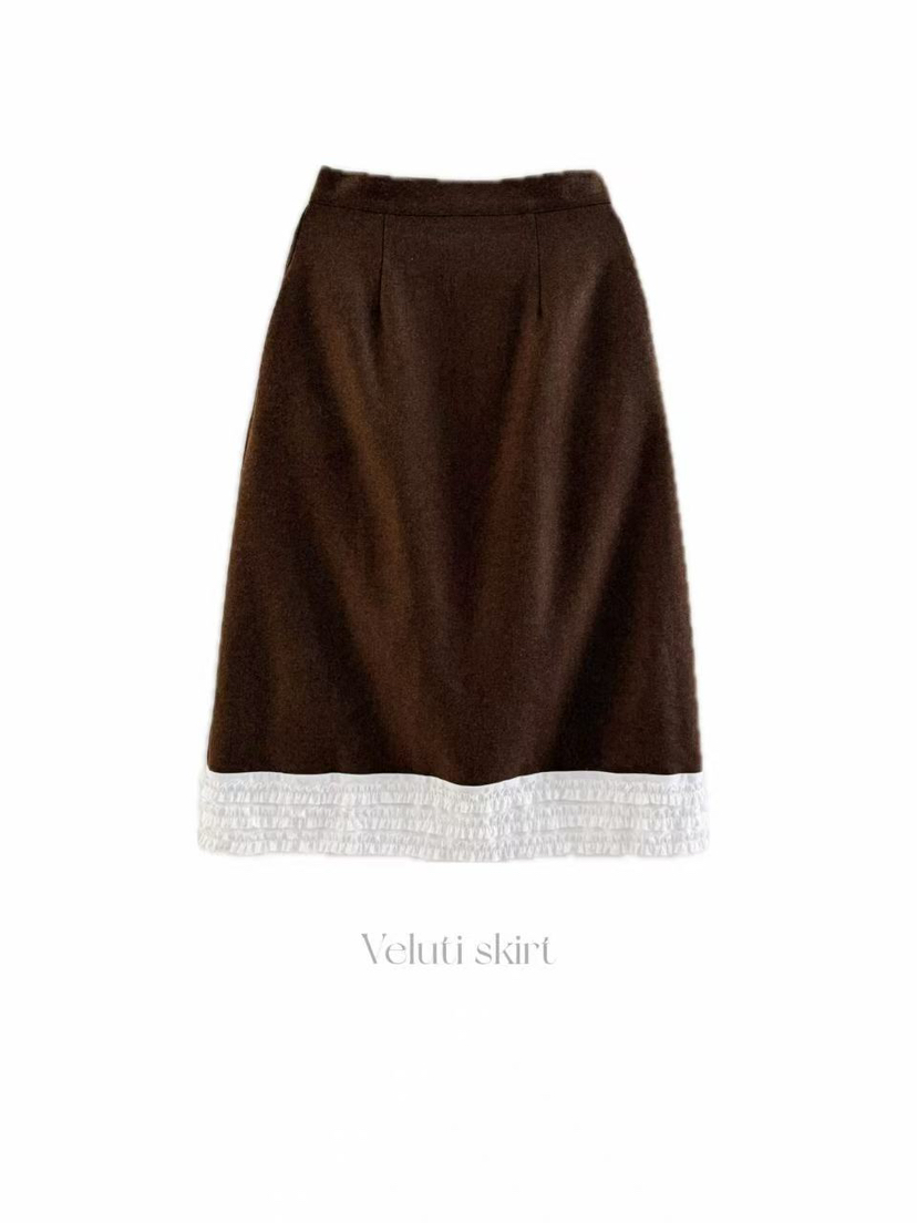 OLI SEOUL東大門㊣代購女士新款時尚推薦人氣25秋冬真品長裙OLI SEOUL長裙圖色2