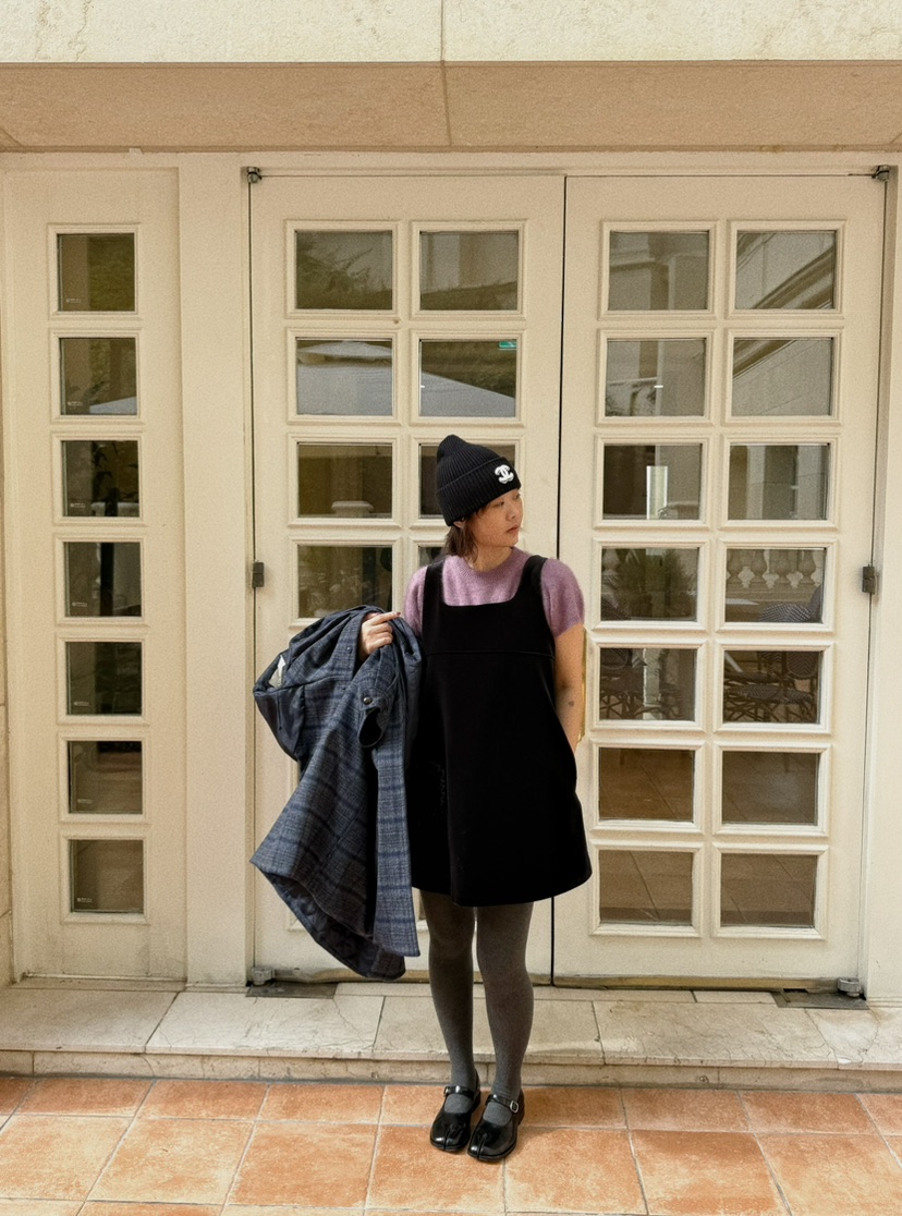 OLI SEOUL東大門㊣實拍女士新品推薦真品休閑25秋冬連衣裙OLI SEOUL連衣裙