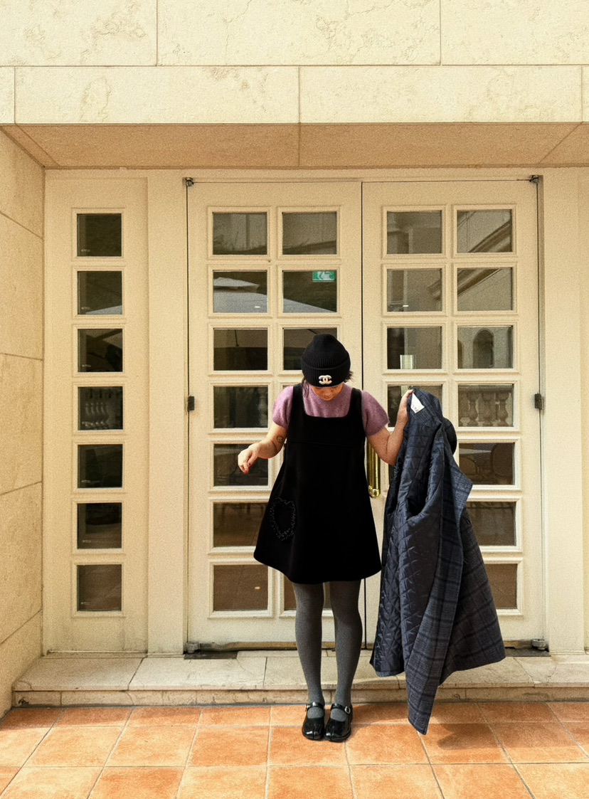 OLI SEOUL東大門㊣實拍女士新品推薦真品休閑25秋冬連衣裙OLI SEOUL連衣裙