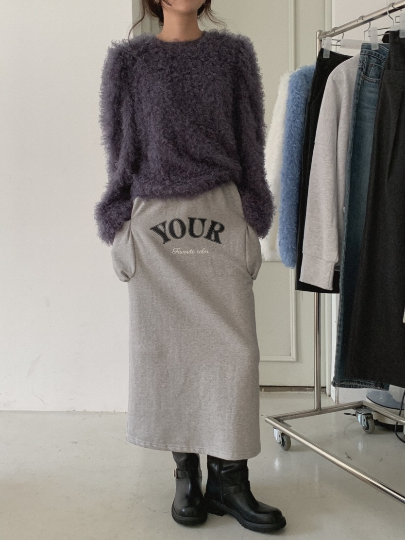 MOSMOS東大門㊣直郵女士新品職業時尚真品25秋冬推薦休閑長裙MOSMOS長裙