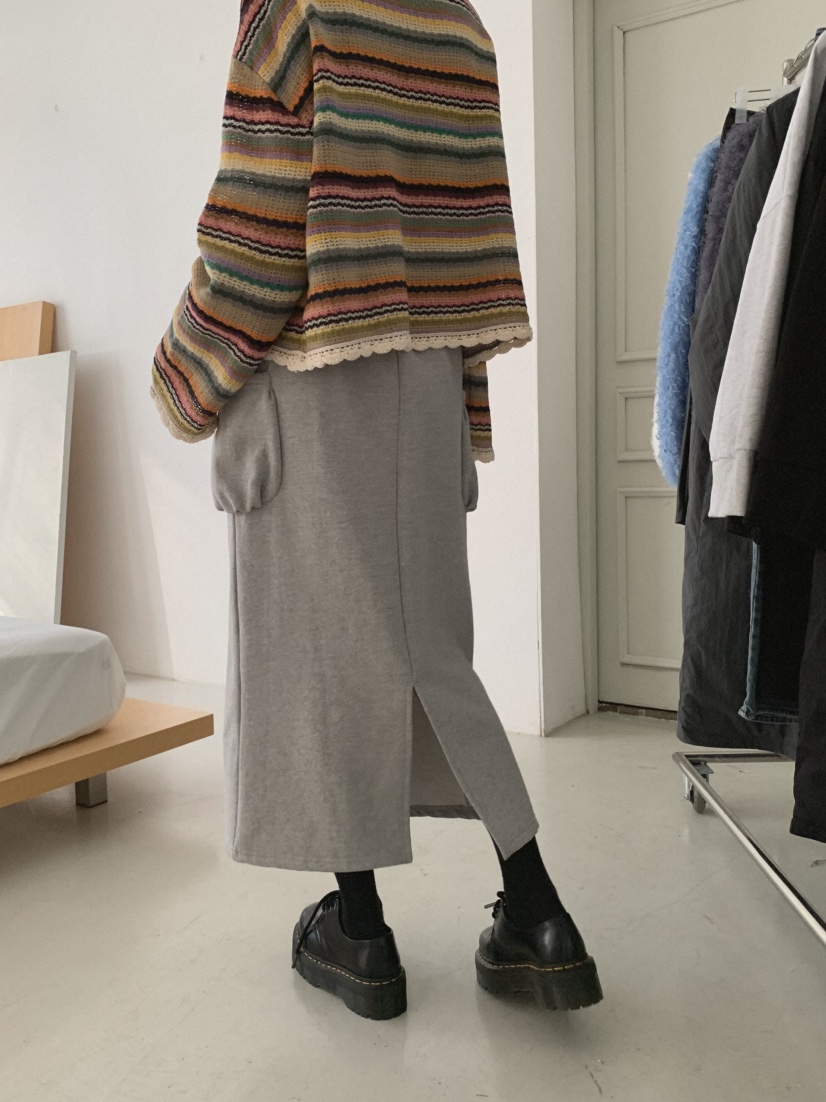 MOSMOS東大門㊣直郵女士新品職業時尚真品25秋冬推薦休閑長裙MOSMOS長裙