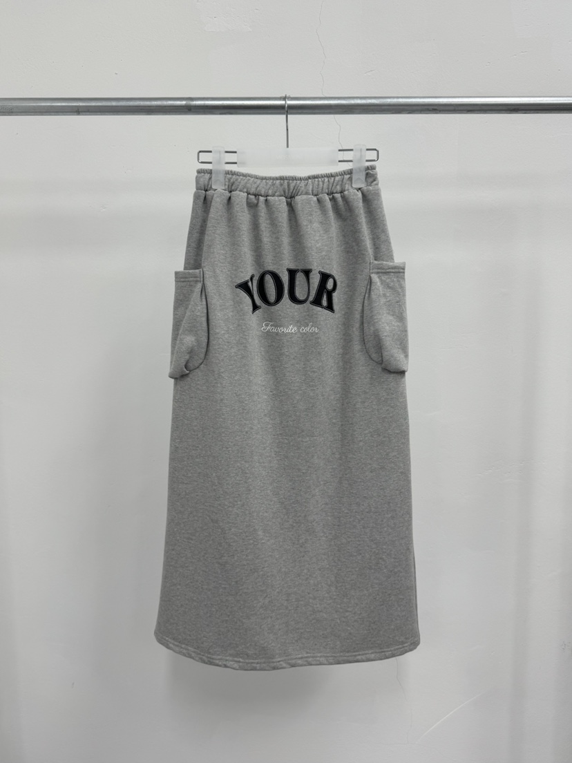 MOSMOS東大門㊣直郵女士新品職業時尚真品25秋冬推薦休閑長裙MOSMOS長裙圖色1