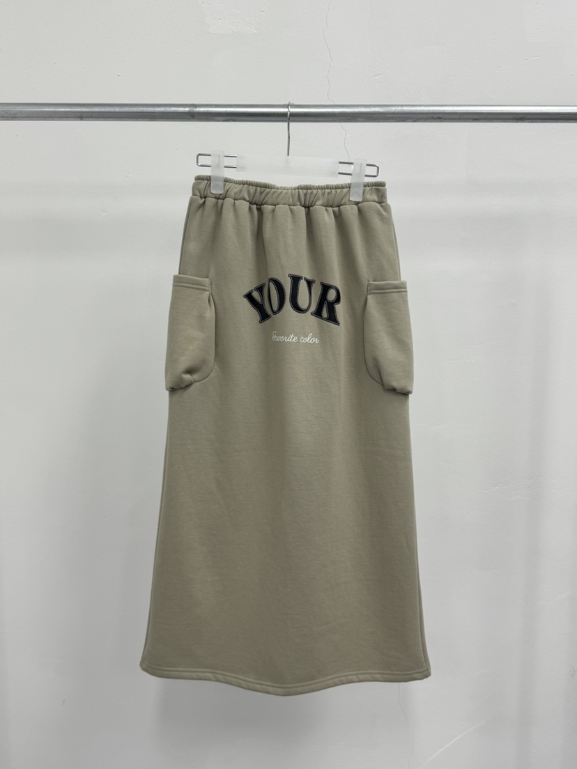 MOSMOS東大門㊣直郵女士新品職業時尚真品25秋冬推薦休閑長裙MOSMOS長裙圖色2