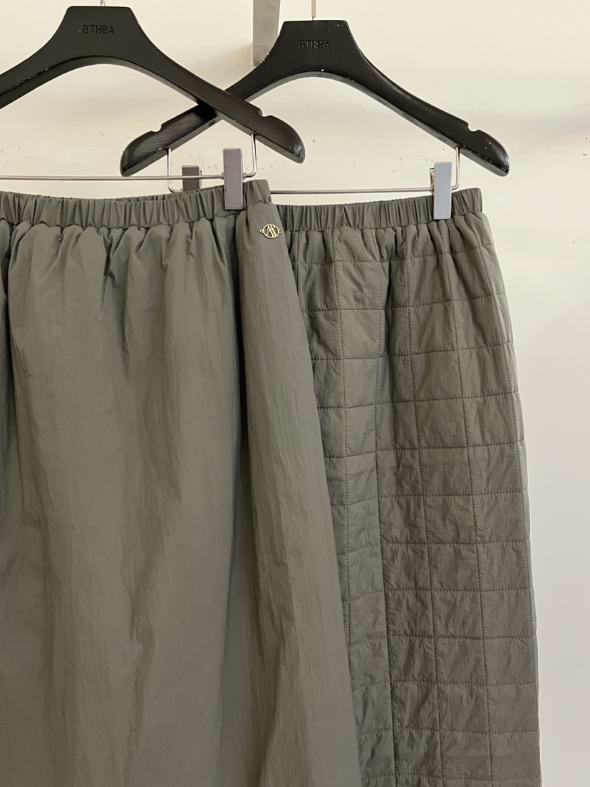 ATHEA韓國直郵㊣女士新品25秋冬職業休閑真品熱賣推薦長裙雙面ATHEA長裙