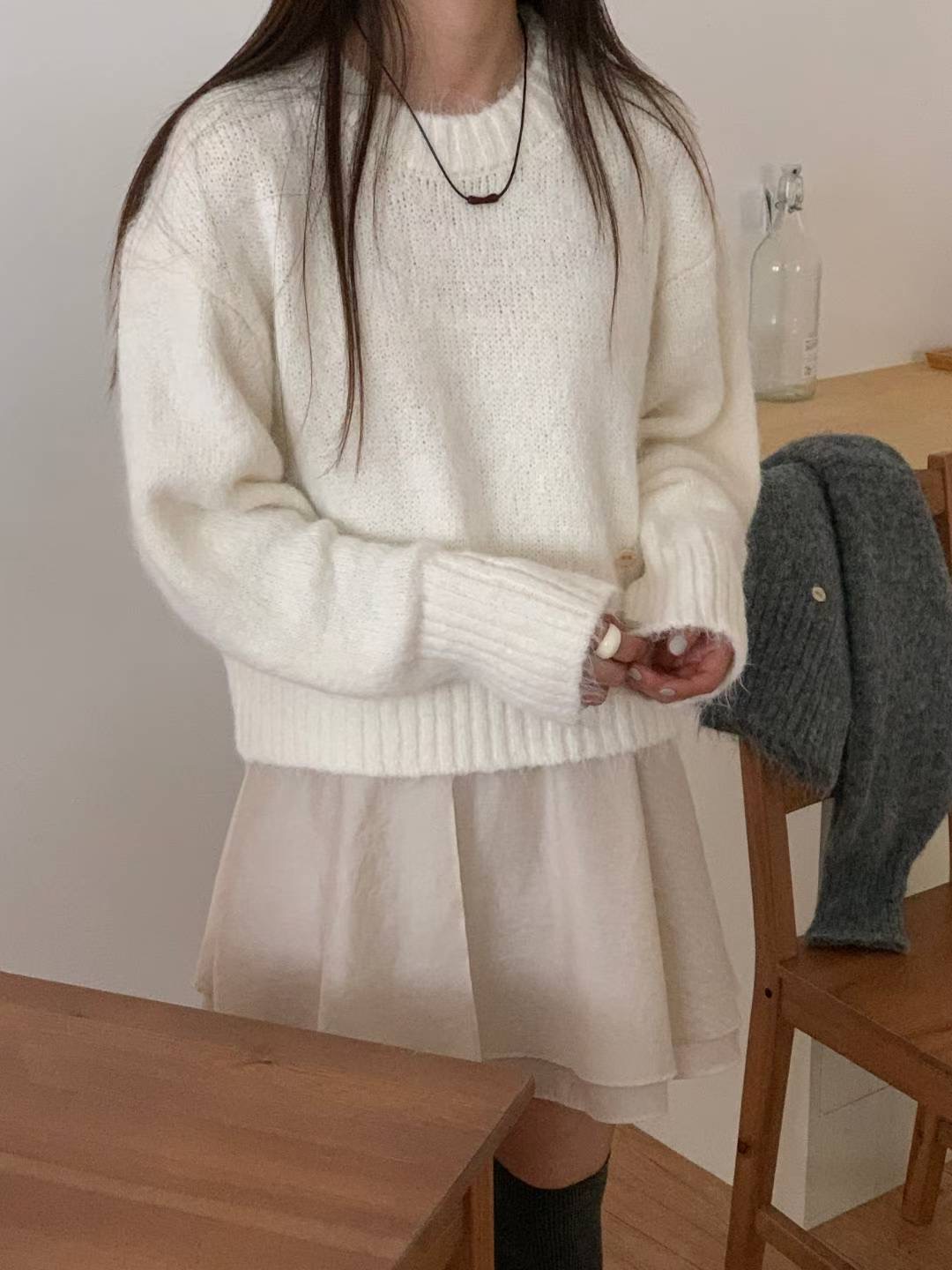 TDOUBLEJ東大門㊣直郵女裝新款熱賣職業推薦休閑時尚人氣毛衣TDOUBLEJ毛衣圖色1