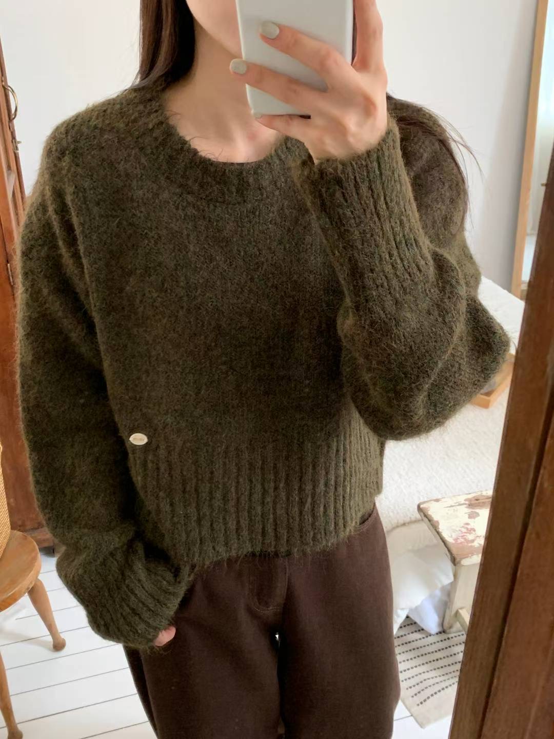 TDOUBLEJ東大門㊣直郵女裝新款熱賣職業推薦休閑時尚人氣毛衣TDOUBLEJ毛衣圖色3