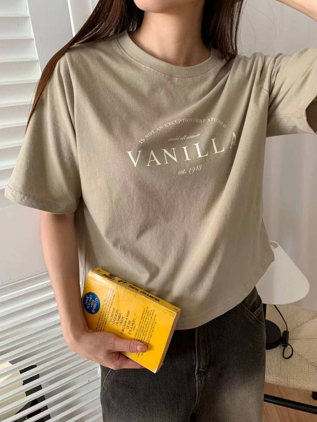 TDOUBLEJ東大門㊣直郵女裝新款時尚職業熱賣25秋冬人氣推薦T恤TDOUBLEJT恤圖色3