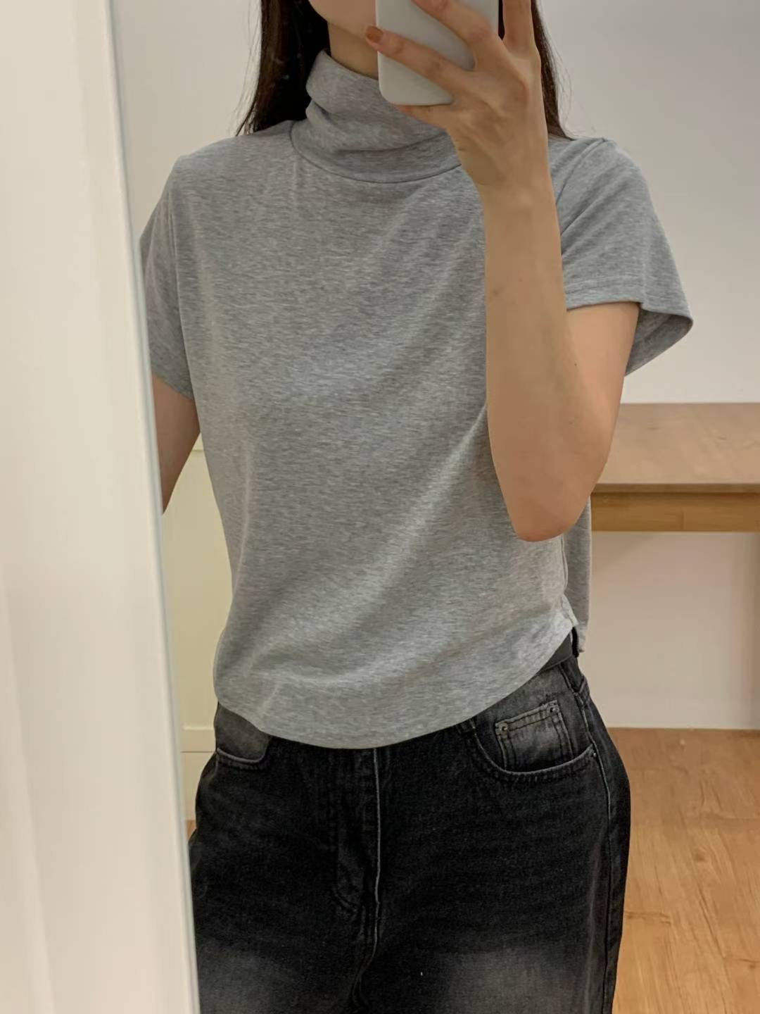 TDOUBLEJ東大門㊣代購女裝新款推薦職業時尚熱賣休閑人氣T恤TDOUBLEJT恤圖色3