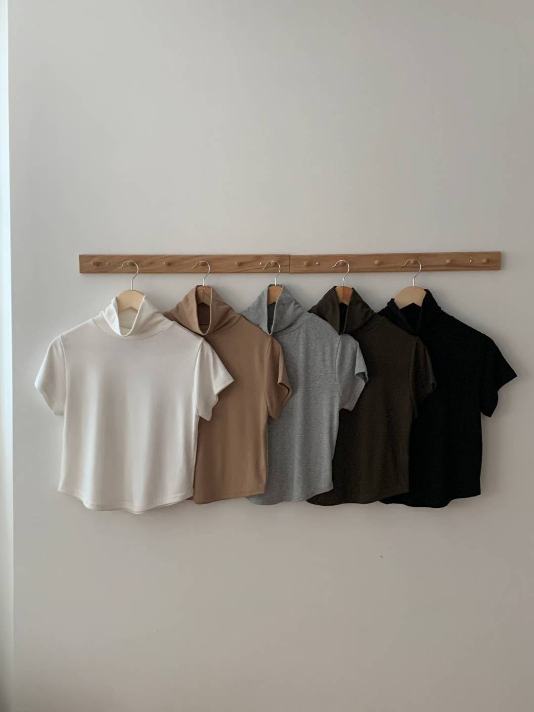 TDOUBLEJ東大門㊣代購女裝新款推薦職業時尚熱賣休閑人氣T恤TDOUBLEJT恤圖色5左五色