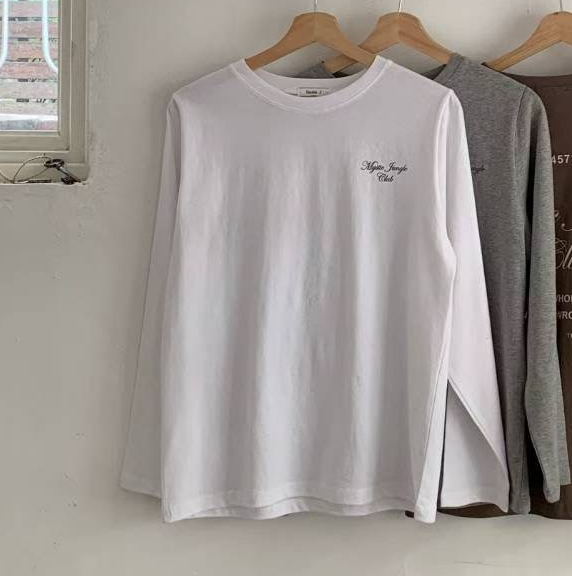 TDOUBLEJ東大門㊣直郵女裝新款休閑推薦熱賣職業時尚長袖T恤TDOUBLEJ長袖T恤圖色2左二色