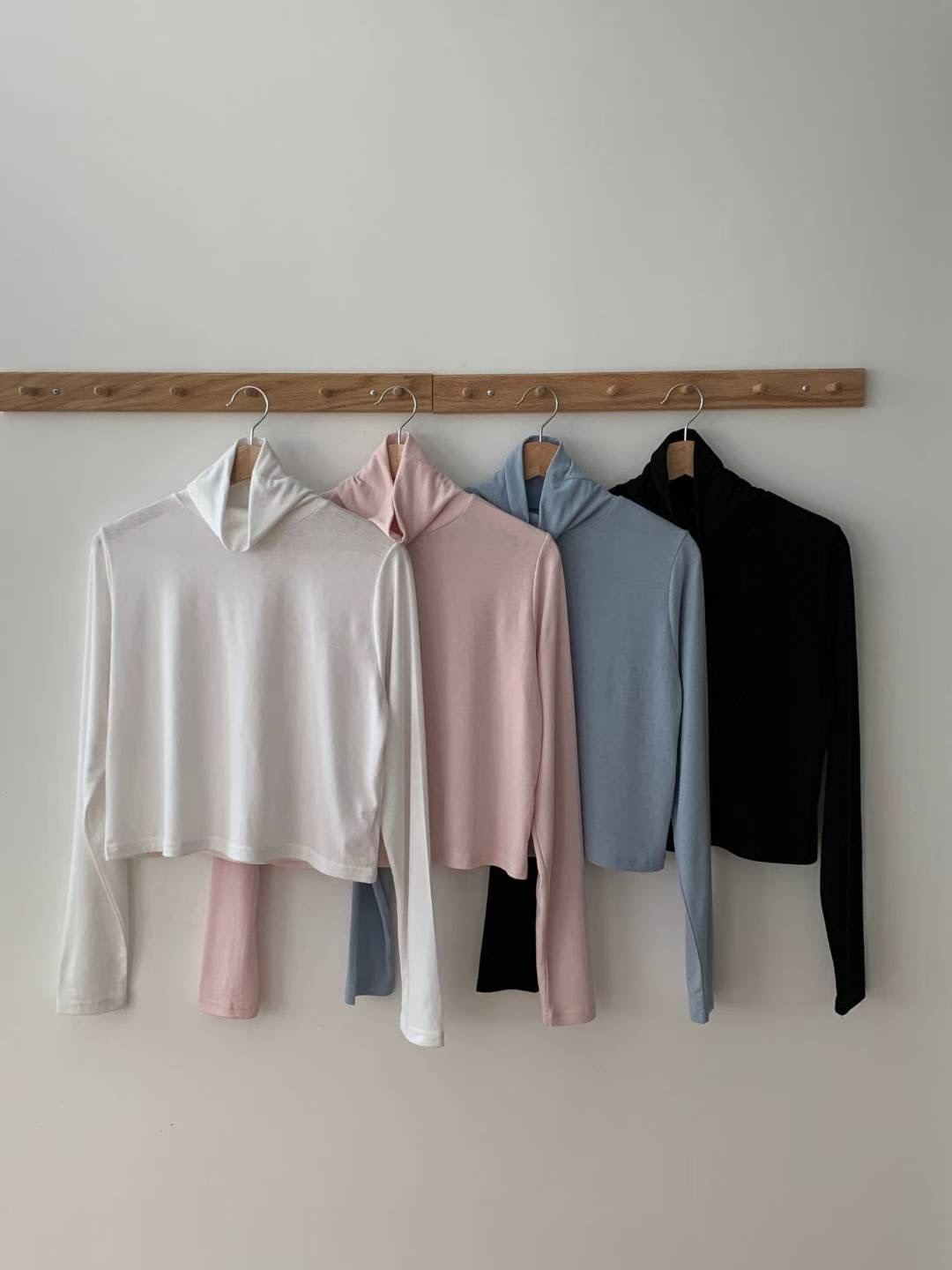 TDOUBLEJ韓國直郵㊣女士新品推薦職業休閑時尚熱賣25秋冬長袖T恤TDOUBLEJ長袖T恤